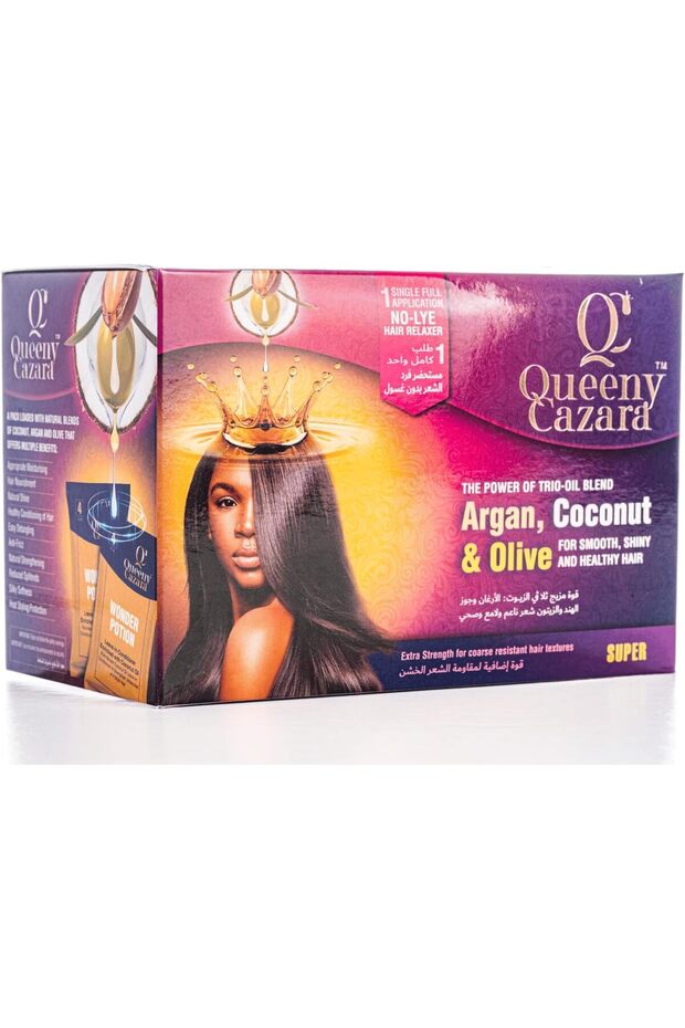 - The Power of Trio-Oil Blend Argan, Coconut & Olive - For Smooth Shine & Healthy Hair