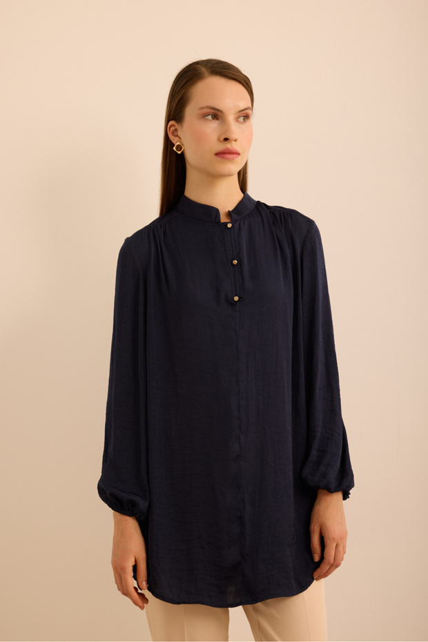 Dökümlü Tunik - 4