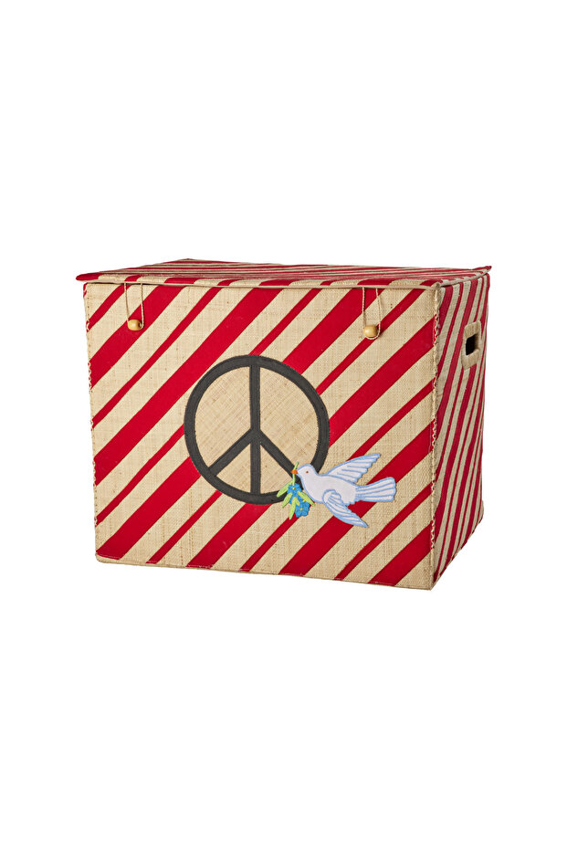 Rafya Large Sepet - Peace - 1