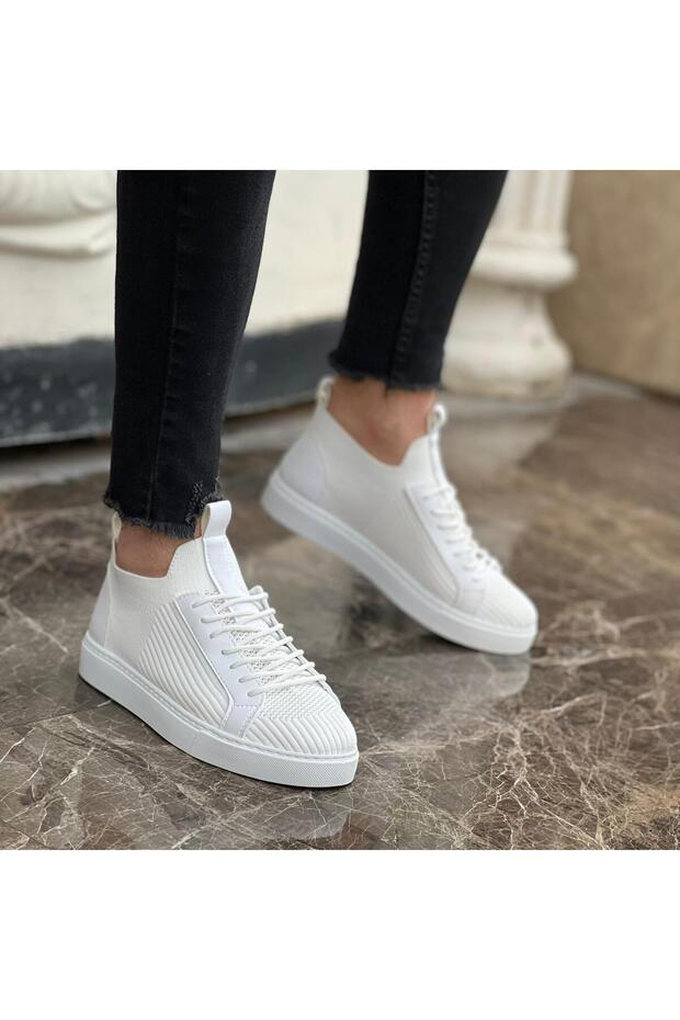 Original Tricot Shoes Orthopedic Sole White