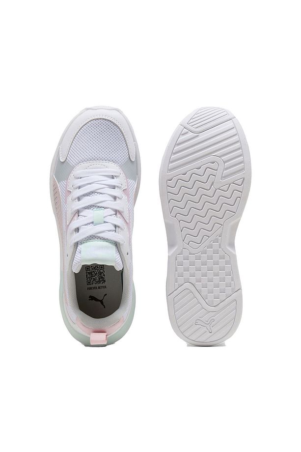 X-Ray 3 LT Jr Unisex Spor Ayakkabı 401493-04 White-Rose Mauve-Peaceful Blue - 2