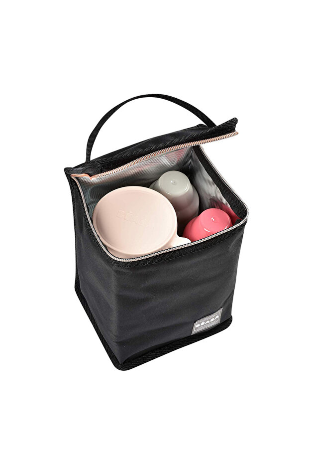 Μαύρη μονωμένη τσάντα - 2