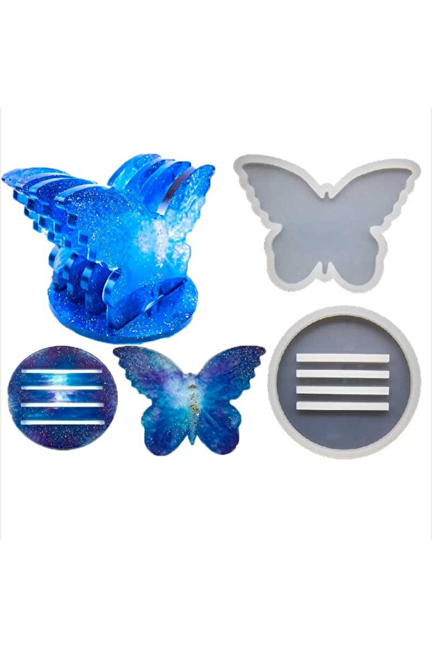 قاعدة كوب على شكل فراشة