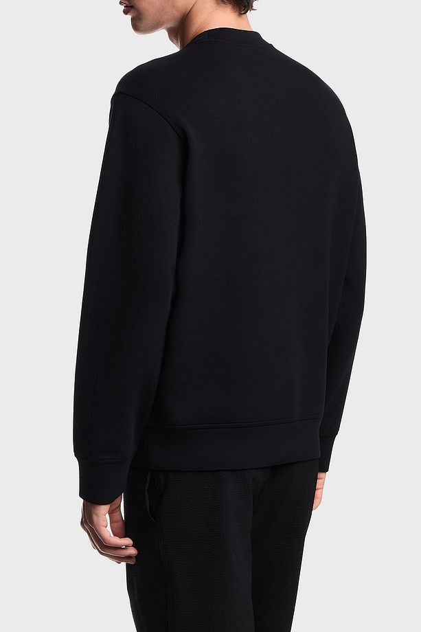 Streç Pamuklu Regular Fit Tek Cepli Bisiklet Yaka Sweat Erkek SWEAT EM002925 AF10013 - 3