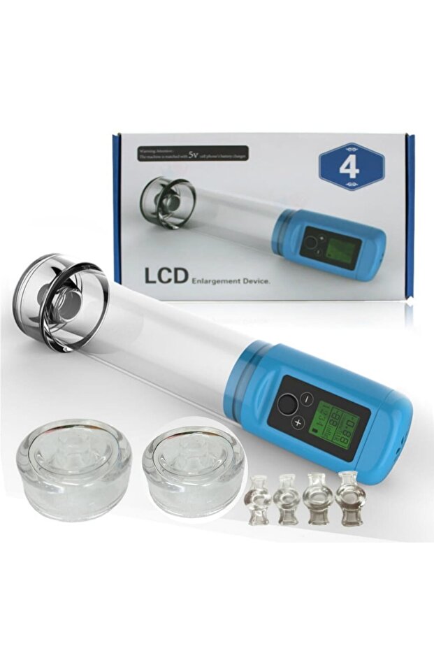 مضخة تكبير LCD مع حلقة إضافية للرجال - 1