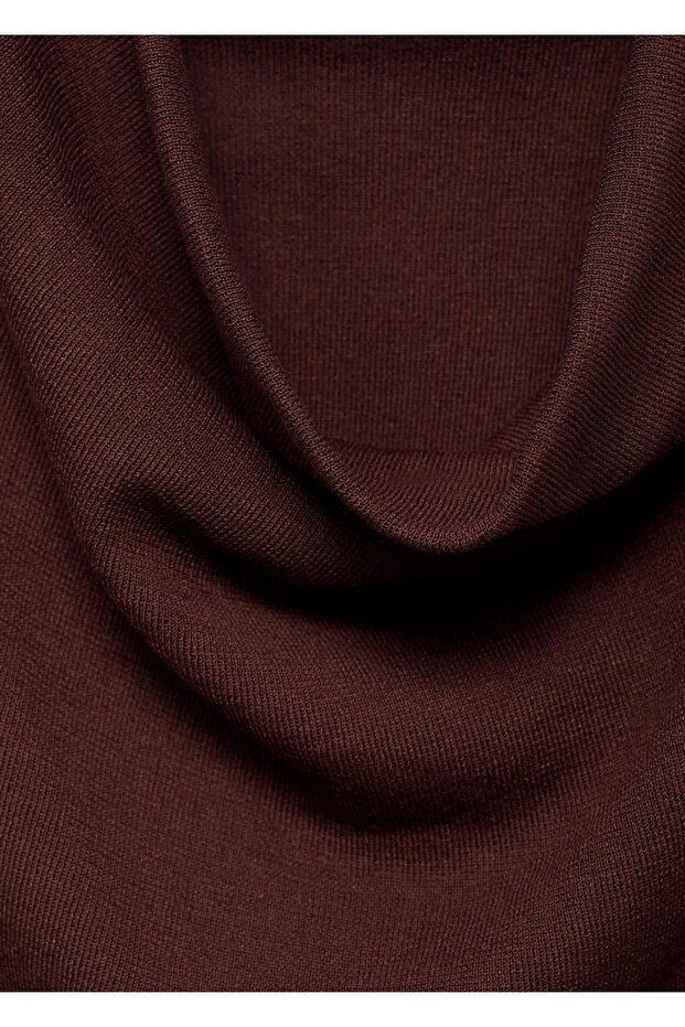 Büzgülü triko bluz - 8