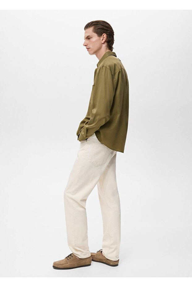 %100 lyocell cepli gömlek - 5