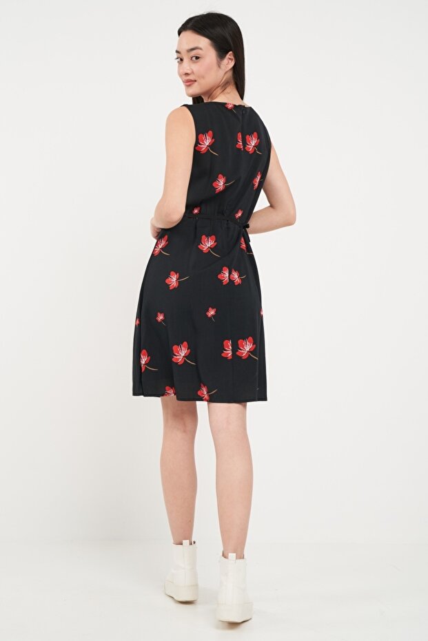 Rochie dama cu imprimeu floral - 2