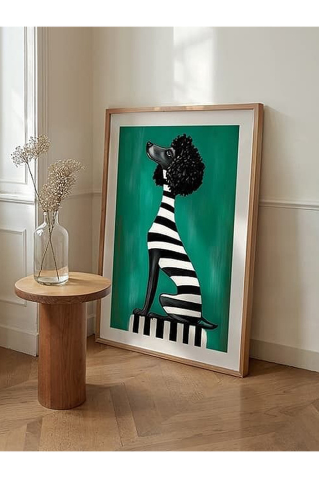One Piece Wooden Framed Decorative Painting Tk0681