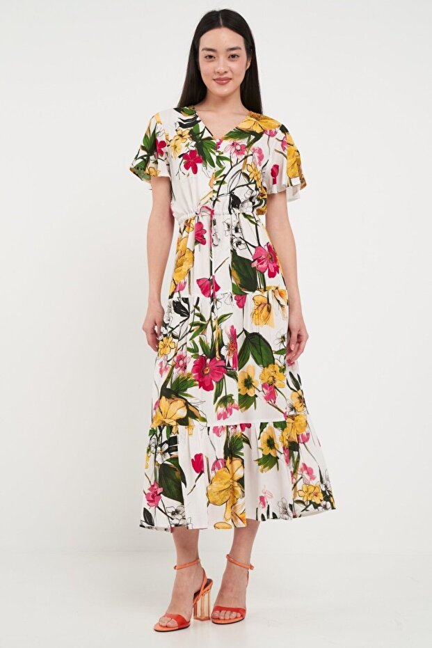 Rochie dama cu imprimeu floral - 6