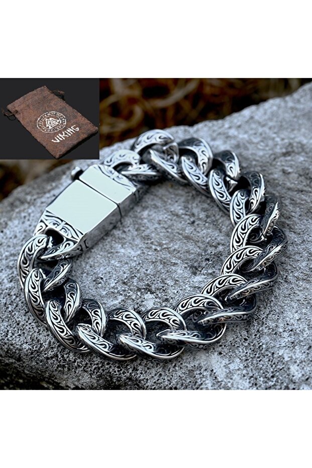 Celtic Knot Tarnish & Rust Free 316L Steel Bracelet
