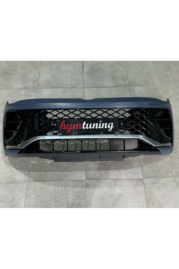 VW TIGUAN RLINE ÖN TAMPON SETİ 2024+ KROM, PARLAK SİYAH DETAYLAR - 4