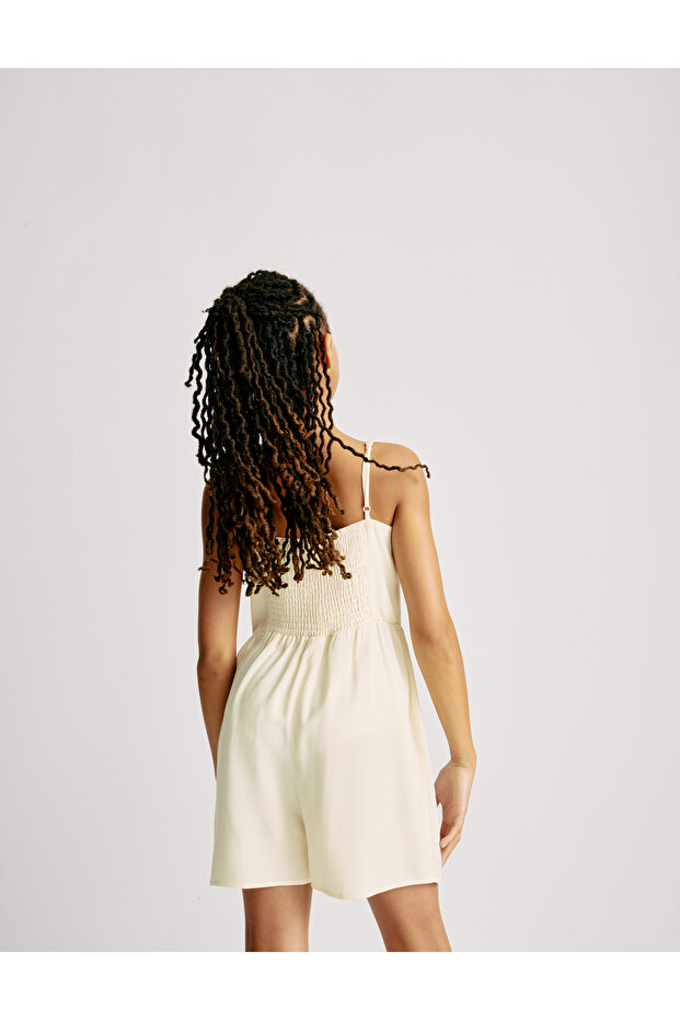 İşlemeli Kısa Tulum (6–16 Yaş) - 4