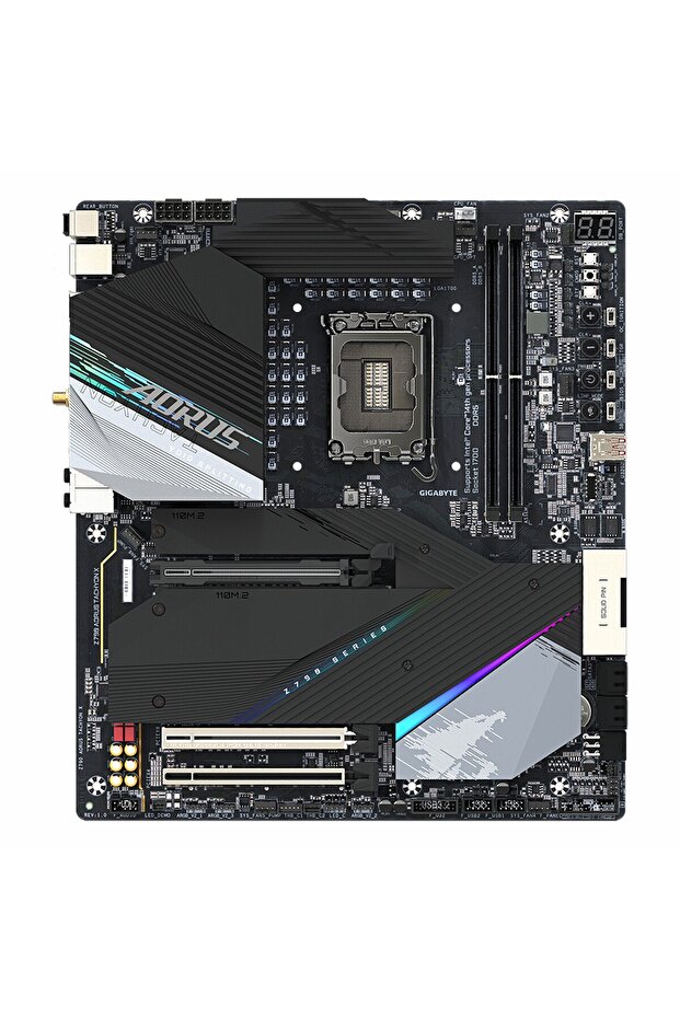 Z790 Aorus Tachyon X WiFi6E DDR5 (8700MHz)OC M.2 HDMI/USB-C PCIe 5.0 1700P eATX Anakart - 2