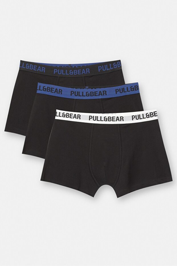 Pull&Bear 3’lü boxer paketi - 1