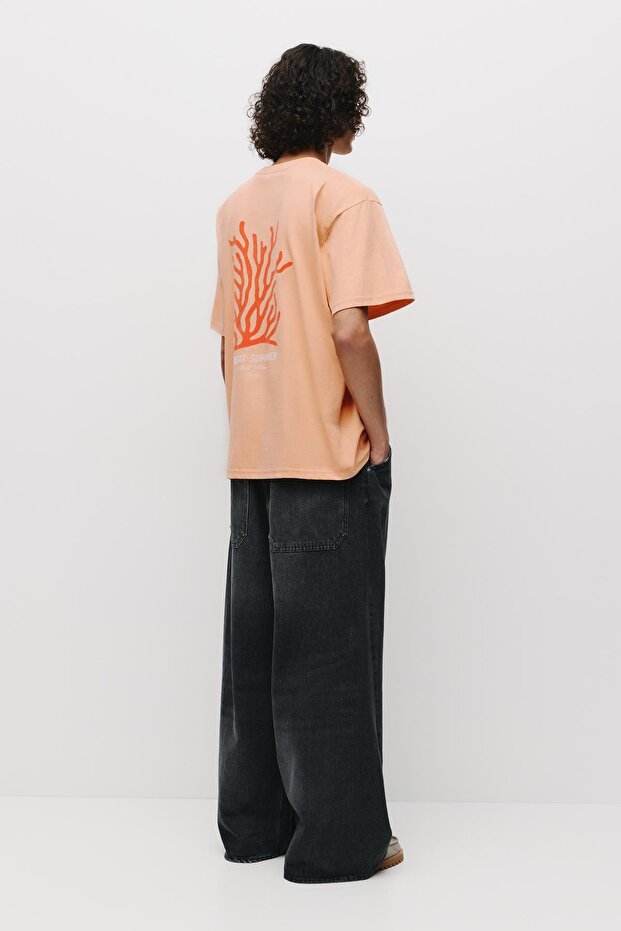 Turuncu cepli tişört - 5