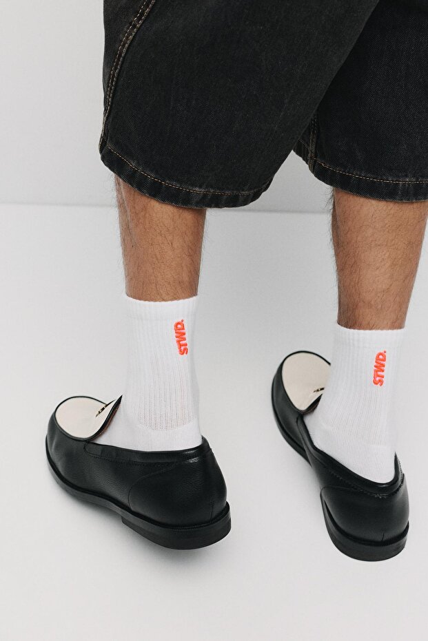 STWD Fosforlu 3'lü Çorap - 5