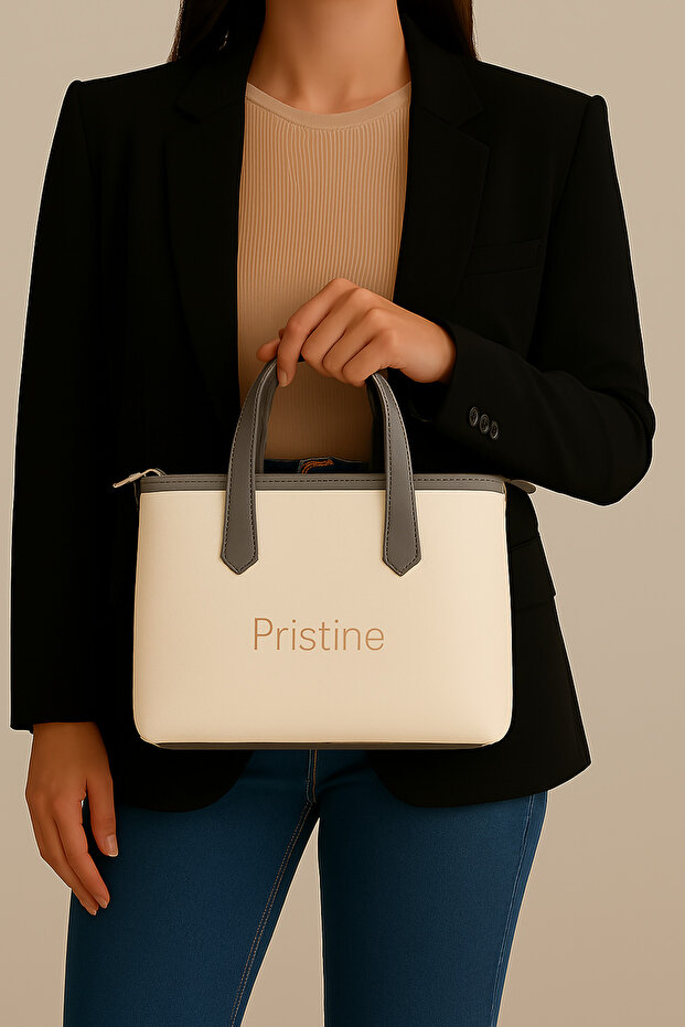 Pristine Klasik Tote Çanta - 5