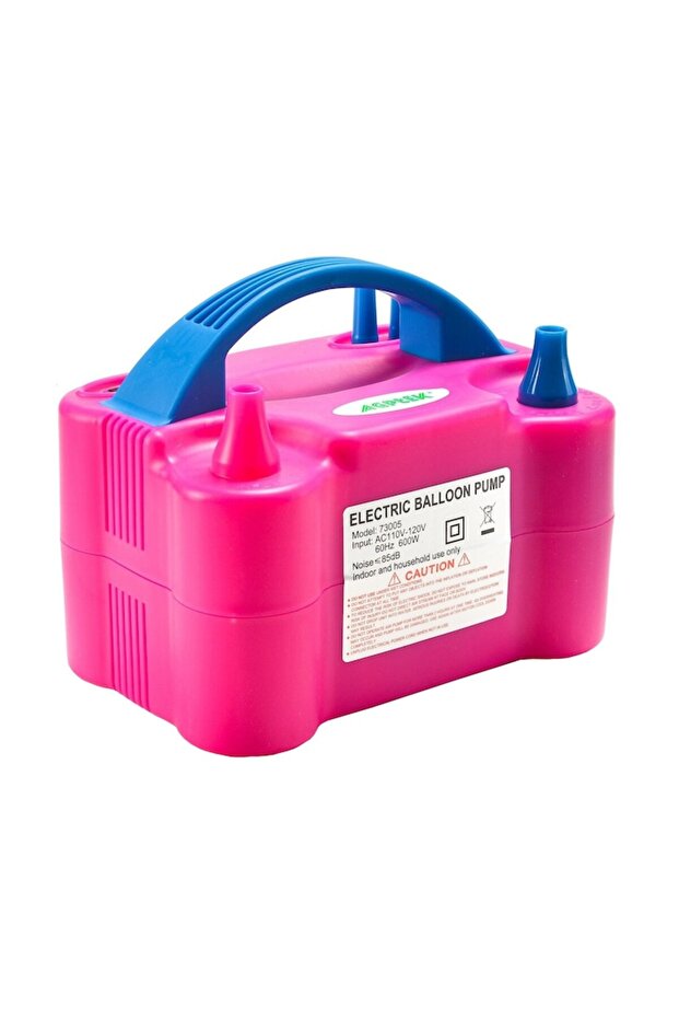 Electric Balloon Inflating Pump with Two Outlets - 2