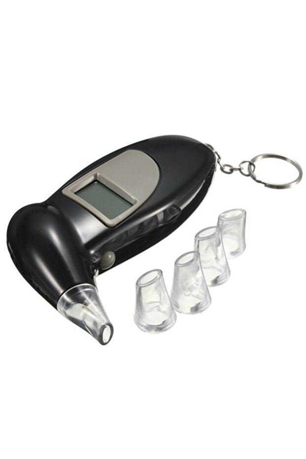 Digital Alcohol Tester with LCD Screen and Replaceable Heads, AT-4 - 4