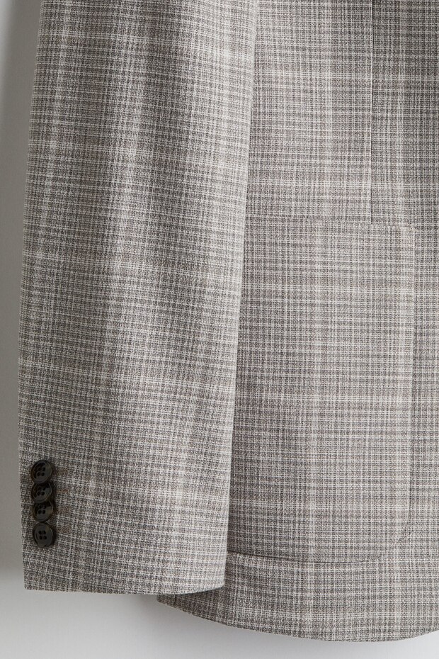 Tek Sıra Düğmeli Ceket Regular Fit - 7