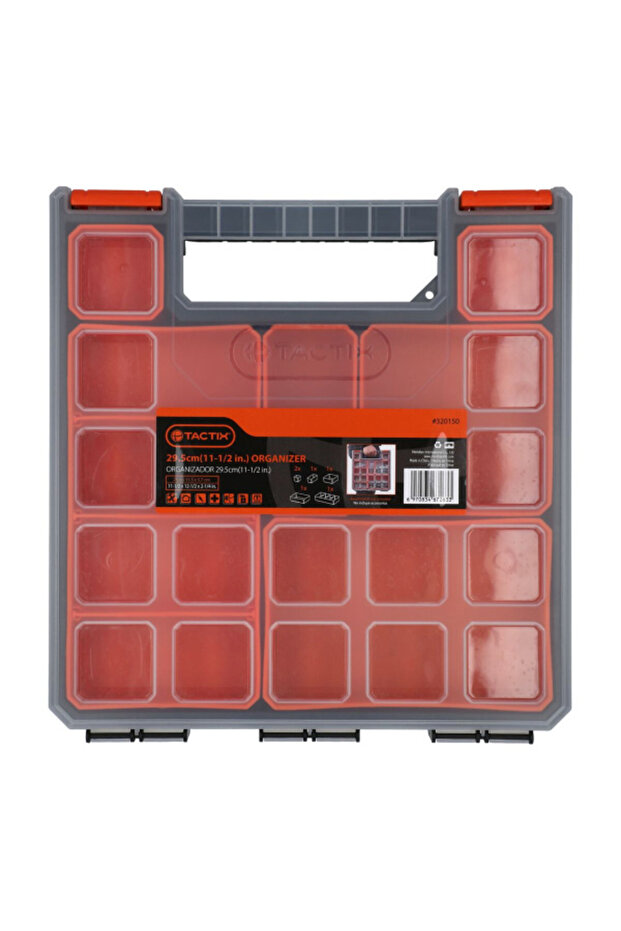Modular Multi-Compartment Tool Organizer with Removable Separators 29.5cm - 2