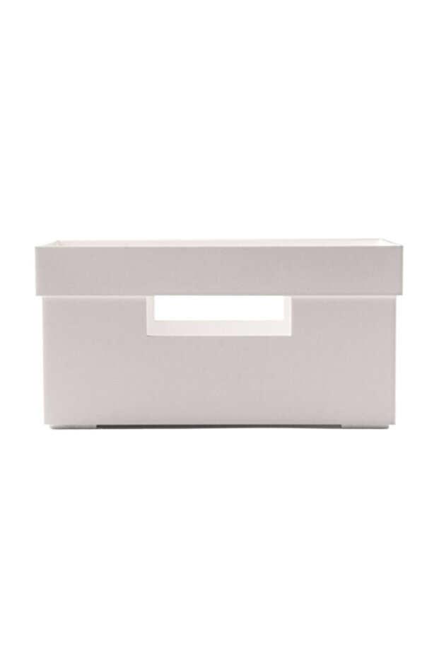 منظم مطبخ مستطيل الشكل مصنوع من البوليسترين الفاخر الخالي من مادة BPA، سعة 5 لترات - 6