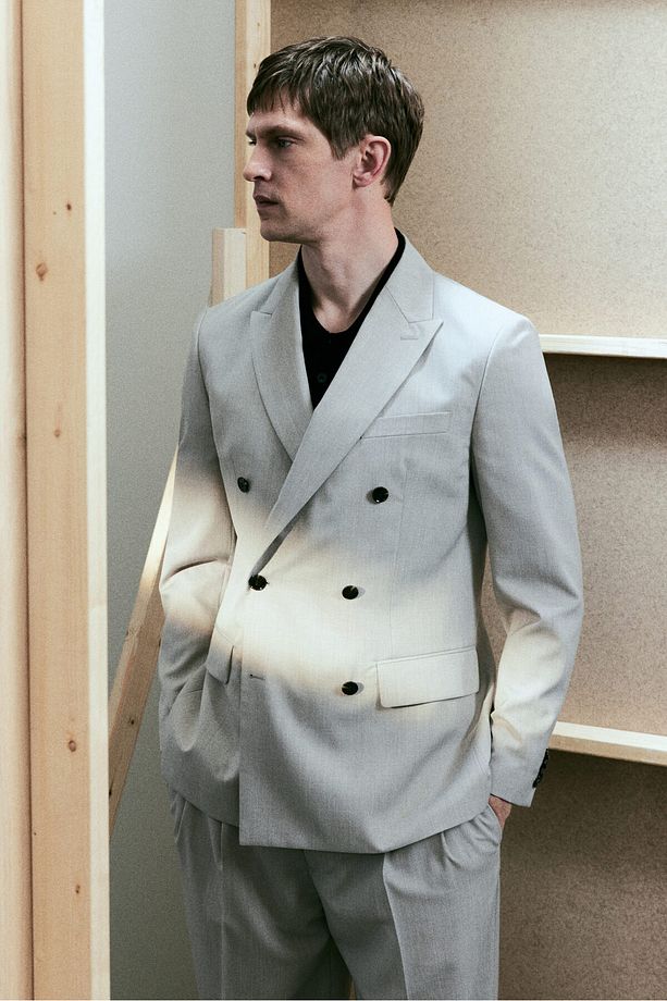 Kruvaze Ceket Regular Fit - 1