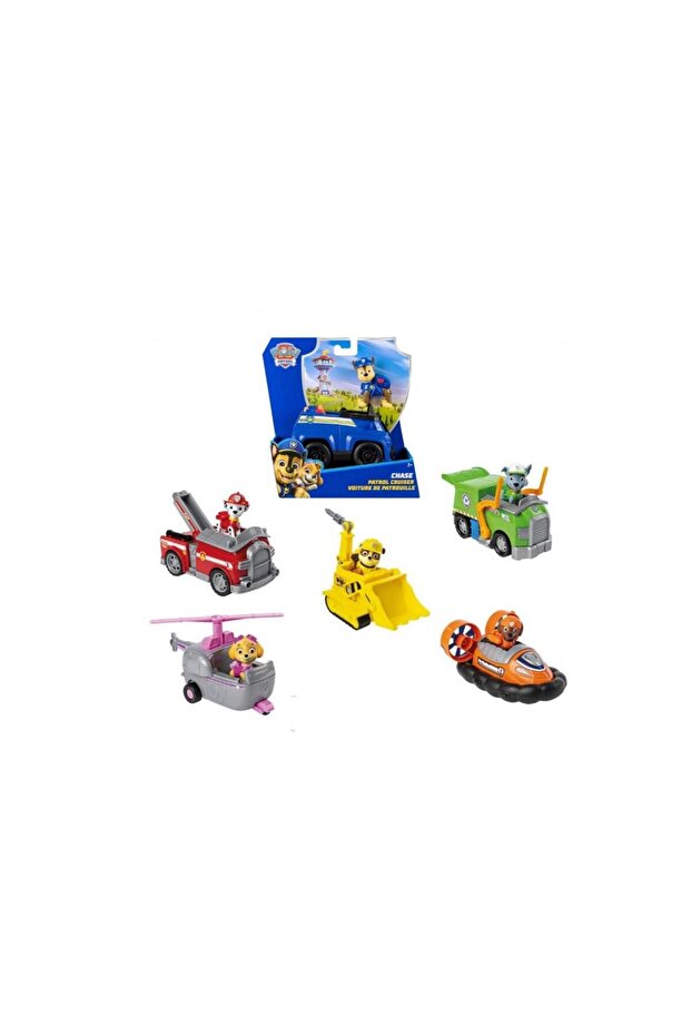 Paw Patrol Basic Vehicle With Puppy Figure Assorted - 1 Piece