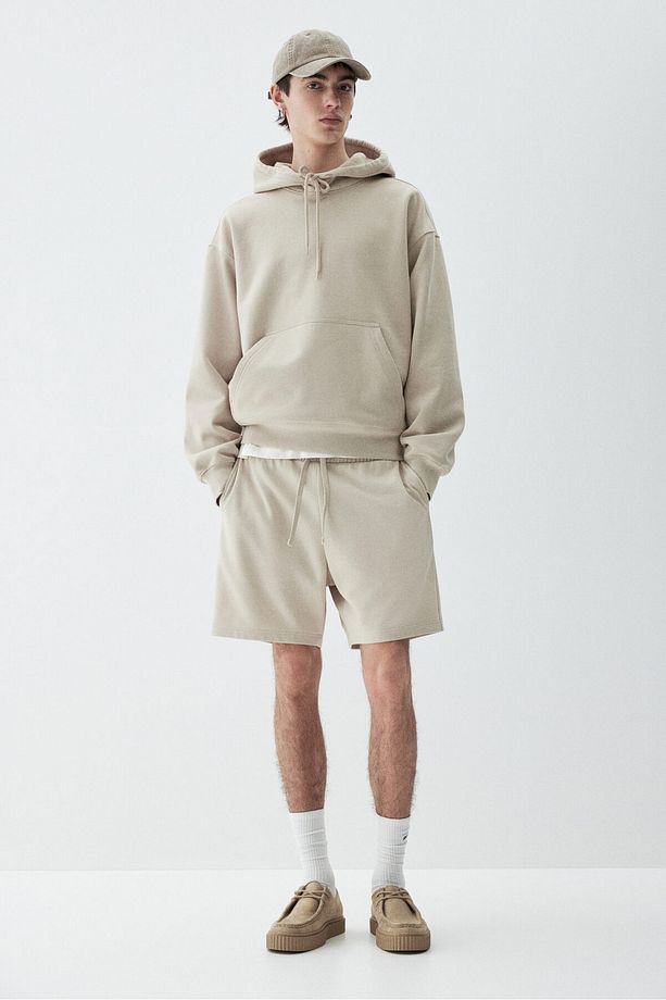 Regular Fit Sweatshirt Şort - 1
