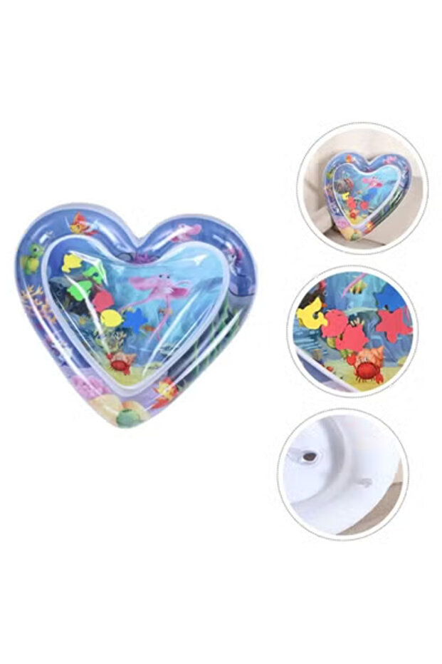 عوامة سباحة قابلة للنفخ مع مظلة - 4