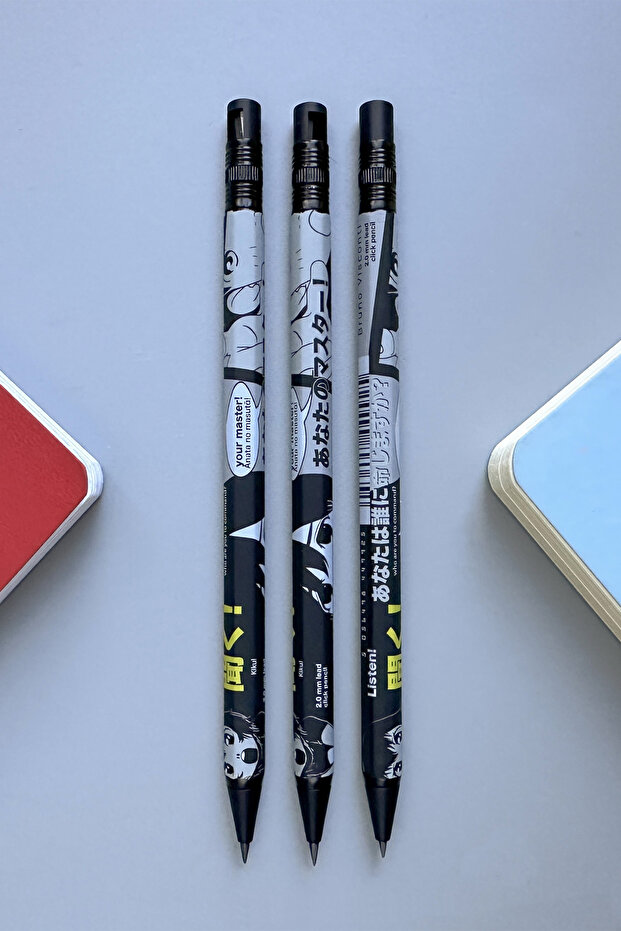 قلم متعدد الاستخدامات مع مبراة - 4