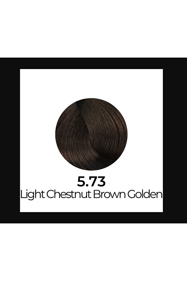 Hair Color No 5/73 Light Chestnut Brown Golden 100ml