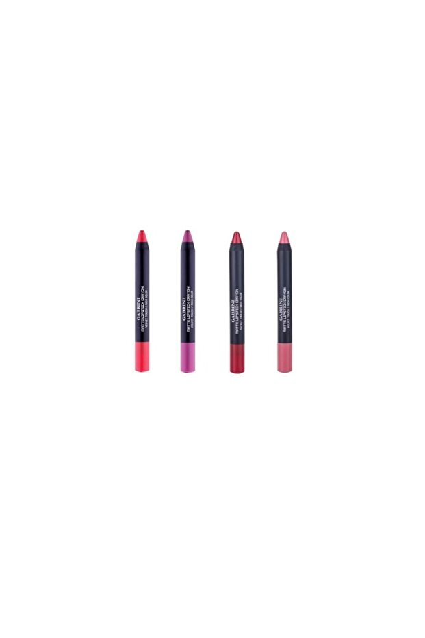 4-Piece Matte Crayon Lipstick Collection
