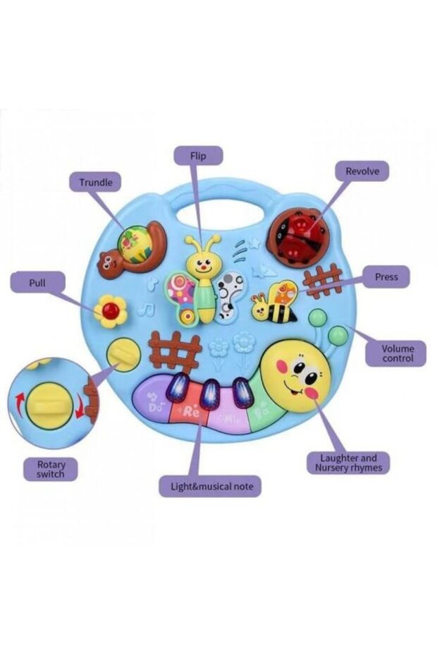 Masuta educativa cu sunete Do, Re, Mi, Fa - 5