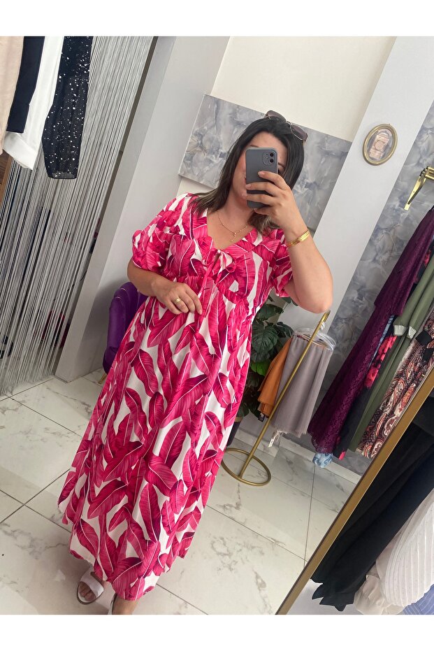 Kısa kollu elbise - 6