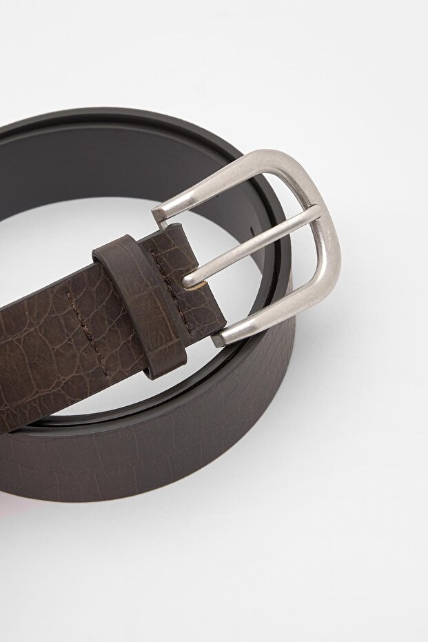 Kahverengi suni deri kemer - 4