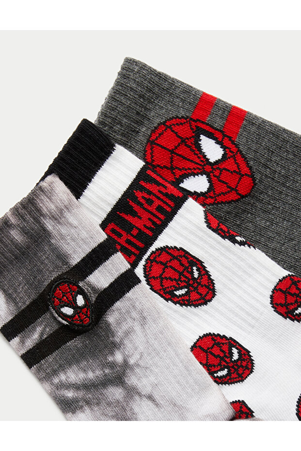 3'lü Spider-Man™ Temalı Çorap - 2
