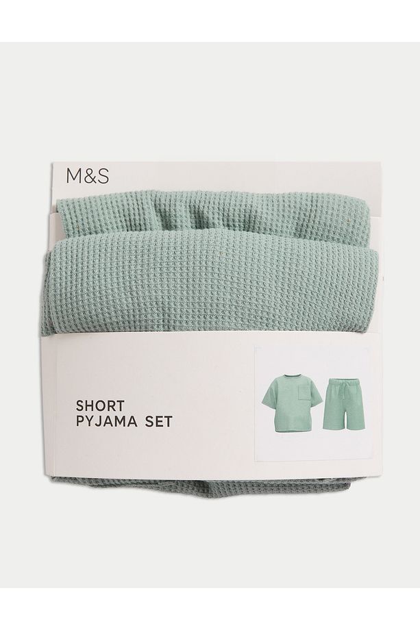 Waffle Şortlu Pijama Takımı (12 Ay-16 Yaş) - 2