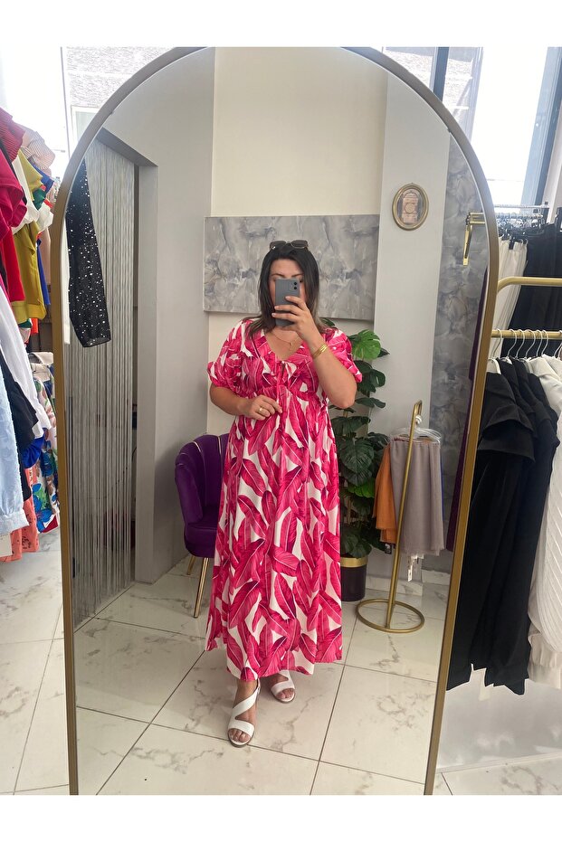 Kısa kollu elbise - 7