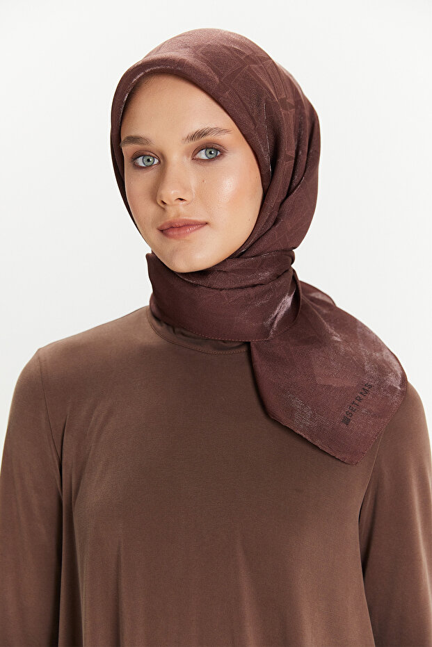 Jakarlı Viskon Eşarp - 1