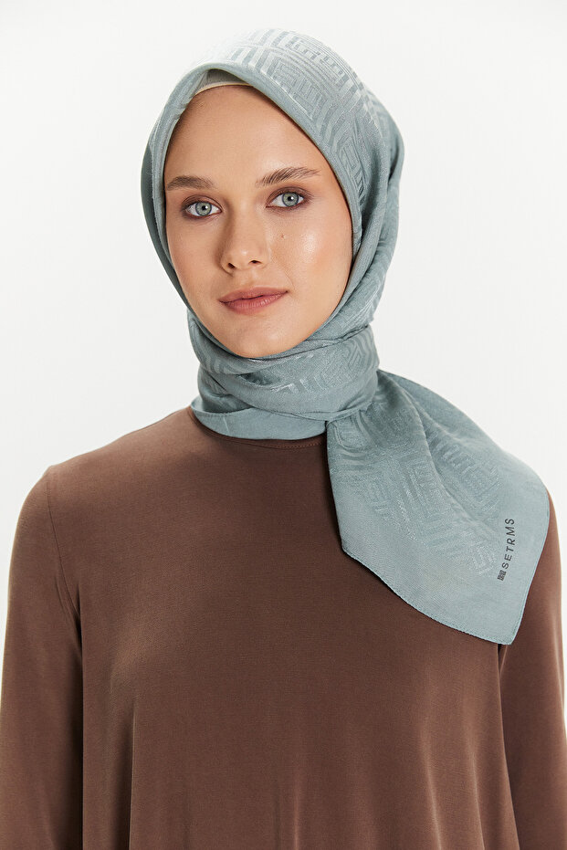 İmza Logolu Eşarp - 1