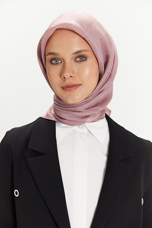 Jakarlı Viskon Eşarp - 1