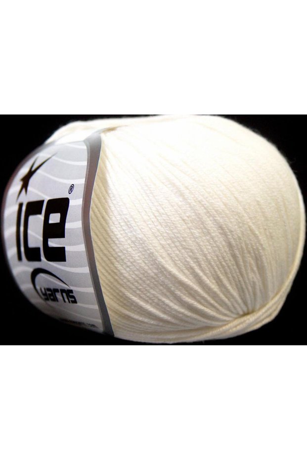 8X50Gr. Baby Summer Acrylic, Cotton Ecru Baby, Summer Yarns, Cotton