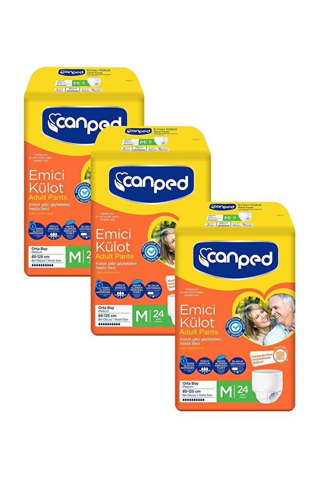 Emici Külot Orta Boy Medium 72 li