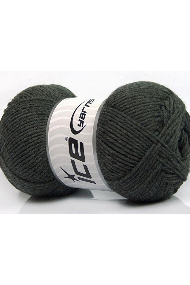 3X100Gr. Baby Comfort Dark Grey Winter, Baby, Plain Yarns, Worsted