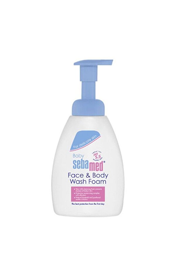 Baby Face & Body Wash Foam, 400 ml