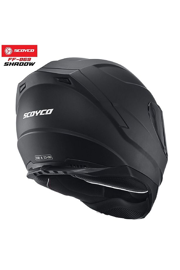 SHADOW Full Face Kask FF-869 – Güneş Vizörlü, DOT/CE Onaylı, Intercom Uyumlu - 2