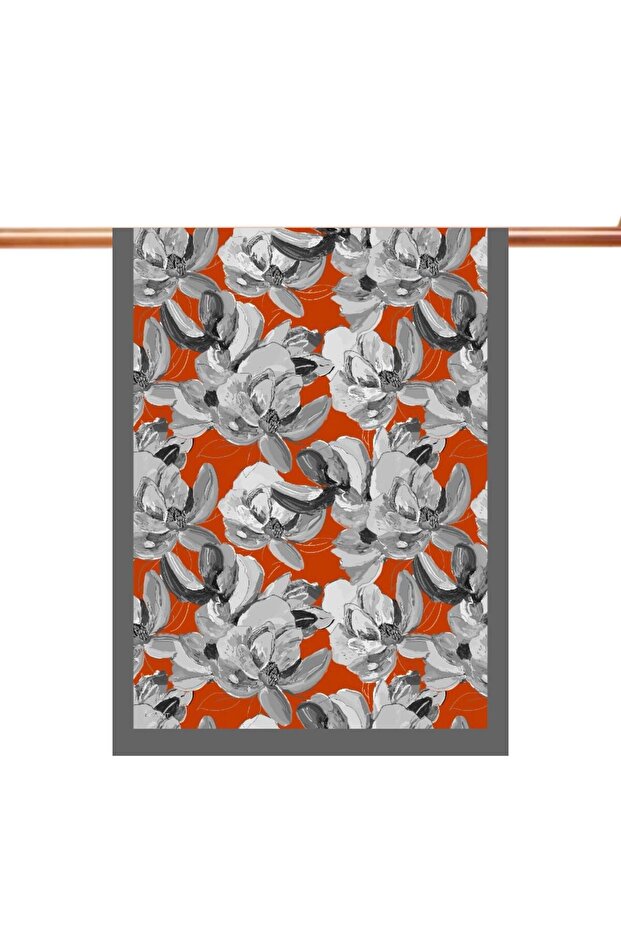 Natural Patterned Shawl - 1