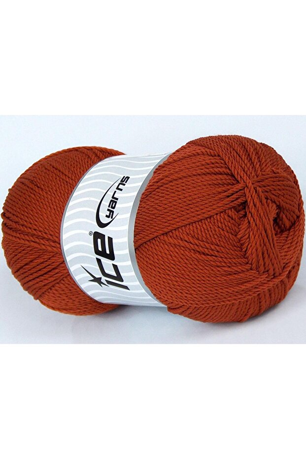 4X100Gr. Twister Dk Acrylic Dark Gold Winter, Flat Strands, 100% Acrylic